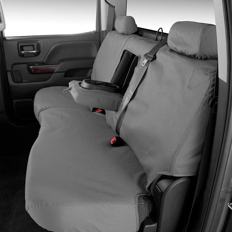 Covercraft Polycotton Seat Saver Custom Seat Covers, Grey - Image 4